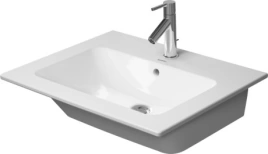Раковина Duravit ME by Starck для мебели с перел с 1 отв под смеситель 630x490мм Цвет Белый (2336630000)