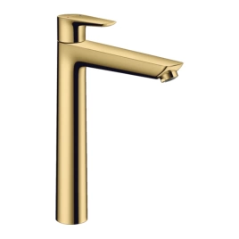 HANSGROHE TALIS E Смеситель для раковины однорычажный, высота 234 мм, цвет полированное золото (71717990)