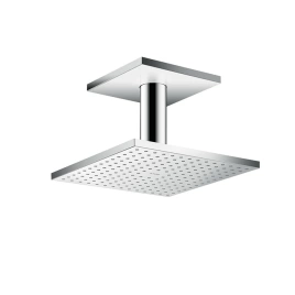 AX ShowerSolution Верхний душ, 250x250мм, 2jet, с держателем 100мм, потолочный монтаж, цвет: хром (35312000)