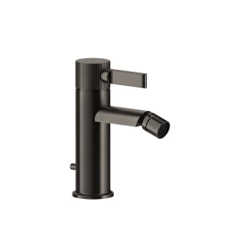 GESSI INCISO Смеситель для биде на 1 отверстие с донным клапаном Цвет: Black XL (58007#299)