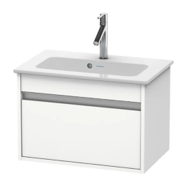 Duravit Ketho База под раковину 410x600x385, 1 выдв.ящик,Цвет белый матовый (KT642201818)