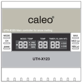 Метеостанция двухканальная Caleo UTH-X123ST для систем обогрева кровли и площадок