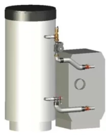 Группа насосная Meibes для обвязки бойлера 1 с насосом Grundfos UPS 25-40 ME 66356 OS