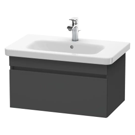 DURAVIT DURASTYLE Тумба под раковину 730х448х398 мм, подвесная, 1 ящик, для раковины 232080, цвет Графит матовый (DS638104949)