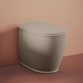 Artceram ATELIER Унитаз напольный, 52х37хh42см, безободковый, слив универсальный, с крепежом, цвет: matera (ATV002 41 00)