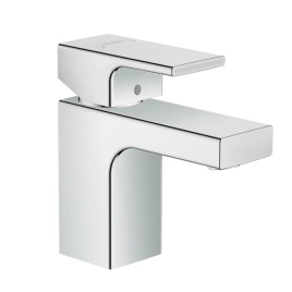 Hansgrohe Vernis Shape Смеситель для раковины 70, на 1 отв, с донным клапаном, излив 89мм, h71мм, цвет: хром (71560000)