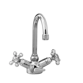 Stella Roma Смеситель для раковины на 1 отверстие 3217 с донным клапаном, цвет: хром (RM 00004 CR00)