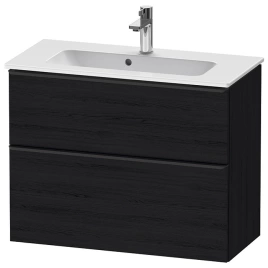 Duravit D-Neo Тумбочка подвесная, Compact 810x372хh625 мм, 1 ящик, цвет: Black Oak (DE436901616)