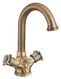 Смеситель Zorg Antic A 2008U-BR для раковины