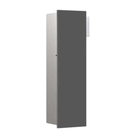 Emco Asis pure WC-модуль для т/б + ерш, петли слева, встраив. модель, 1-дверка 598mm,, цвет серый (9755 515 08)