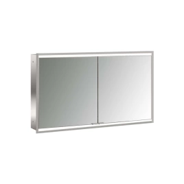 Emco Prime Зеркальный шкаф с подсветкой LED2 Facelift встраив. модель, 1200 mm, 2-дверки, IP 20 зеркальная задняя стенка (9497 062 56)