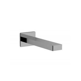 Fantini Mint Излив для ванны, настенный, цвет: нержавеющая сталь (34 93 F045)