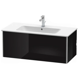 Duravit XSquare База под раковину 1010х478х400 мм, с 1 выдв ящик, Цвет черный глянц (для 233610) (XS407304040)