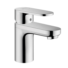 Hansgrohe Vernis Blend Смеситель для раковины 70, на 1 отв, с донным клапаном, излив 89мм, h71мм, цвет: хром (71570000)