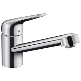 Hansgrohe Focus M42 Кухонный смеситель на 1 отв, однорычажный, поворотный излив 189мм, h98мм, 1jet, цвет: хром (71808000)