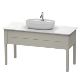 Duravit Luv База напольная, 743x1388x570, 1 выдв.ящик, цвет серо-коричневый шелковисто-матовый (LU956106060)