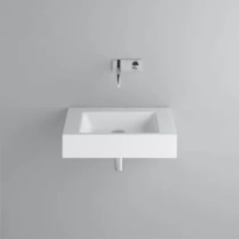 Раковина BETTEAqua подвесная 80х49 5х125 cм без отв под смеситель покрытием Glaze Plus без перелива с крепежом цвет белый (A054-000)