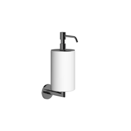 Gessi Tondo Дозатор для мыла настенный белый, цвет: Black XL (63613#299)