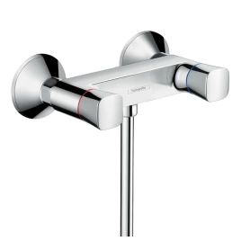 Hansgrohe Logis Смеситель для душа, настенный, с 2 ручками, цвет: хром (71263000)