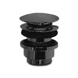 Bongio Complements Донный клапан clic-clac 1.1/4, цвет черный матовый (00079NE00)