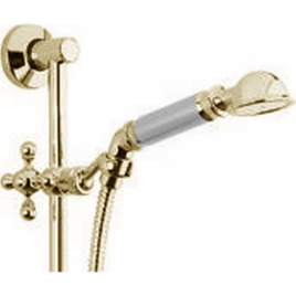 CISAL Shower Душевой гарнитур:ручная лейка,шланг 150 см,штанга 60 см, цвет золото (AR00311224 Акция)
