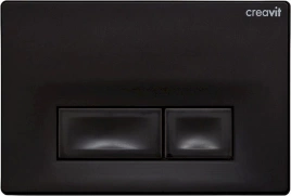 Кнопка смыва Creavit Ore GP3002.02 черный глянцевый