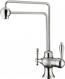 Смеситель Zorg Sanitary ZR 345 YF Satin для кухонной мойки