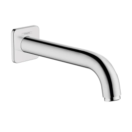 Hansgrohe Vernis Shape Излив для ванны 204 мм, настенный монтаж, цвет: хром (71460000)
