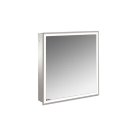 Emco Prime Зеркальный шкаф с подсветкой LED Facelift встраив. модель, 600 mm, 1-дверка, IP 20 петли справа, зеркальная задняя стенка (9497 062 70)
