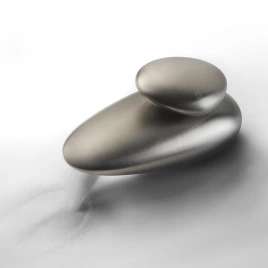 Gessi Equilibrio Смеситель для раковины дизайнерский, на 1 отверстие, без ручки (арт.52002), цвет: Finox (52001#149)