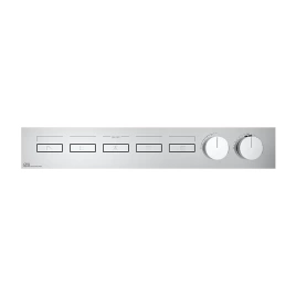 Gessi Hi-Fi Термостат для душа, с включением до 5 источников одновременно (внешняя часть), цвет: хром (63018#031)