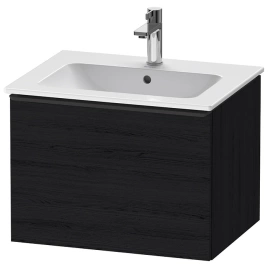 Duravit D-Neo Тумбочка подвесная, 440x610x462, 1 ящик, цвет: Black Oak (DE426101616)