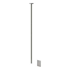 GESSI 316 FLESSA Смеситель для раковины, потолочный, электронный, внешняя часть, цвет Steel Brushed (54024#239)