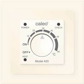 Терморегулятор Caleo 420 бежевый с адаптерами