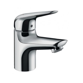 Hansgrohe Novus Cмеситель для раковины 70 на 1 отв. без донного клапана, излив 107мм, h67мм, цвет: хром (71021000)