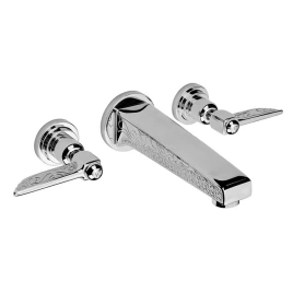 Nicolazzi Liberty Смеситель для раковины настенный, на 3 отверствия, цвет: хром (1077CR16)