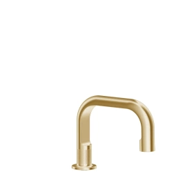 GESSI INCISO Отдельно стоящий излив 140мм, h=145мм, цвет: золото (58091#246)