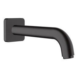 Hansgrohe Vernis Shape Излив для ванны 204 мм, настенный монтаж, цвет: черный матовый (71460670)