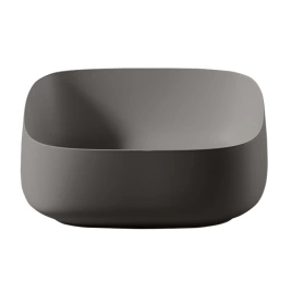 Artceram Cognac Раковина 46x41х15.5 см, без отв., накладная Quadro, без перелива, цвет: grigio oliva (COL007 15 00)
