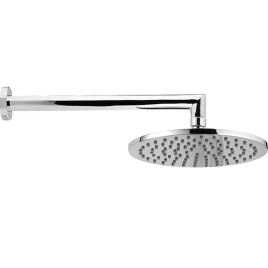 CISAL Shower Верхний душ D200 мм с настенным держателем L290 мм, цвет хром (DS01319021)
