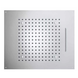 BOSSINI DREAM/2 Верхний душ 570 x 470 mm, 2 режима (дождь, водопад), с 4 LED (белый), блок питания/управления, цвет: хром (H38916.030)