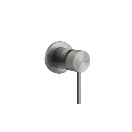 GESSI 316 Встраиваемый смеситель на 1/2 на 1 источник (внешняя часть), цвет: steel brushed (54319#239)