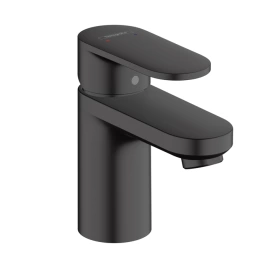 Hansgrohe Vernis Blend Смеситель для раковины 70, без донного клапана, излив 89мм, h71мм, цвет: матовый черный (71558670)