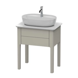 Duravit Luv База напольная, 743x688x450, 1 выдв.ящик, цвет серо-коричневый шелковисто-матовый (LU956006060)