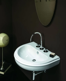 Раковина AZZURRA CHARME подвесная 70х51см с 1отв для смесителя цвет белый