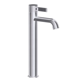 GESSI INCISO Смеситель для раковины на 1 отверстие, высокий h=337мм, с донным клапаном Цвет: finox (58003#149)