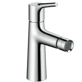 Hansgrohe Talis S Смеситель для биде на 1 отв. с донным клапаном, излив 109мм, h100мм, цвет: хром (72200000)
