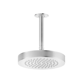 GESSI INCISO Потолочная душевая головка шарнирная на 1/2, 218 мм, длина изготавливается под заказ (мин. 105, макс. 1855мм), цвет: хром (58188#031)