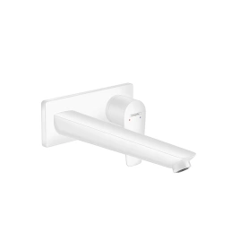 Hansgrohe Talis E Встраиваемый смеситель для раковины, излив 225мм (внешняя часть), цвет: белый матовый (71734700)