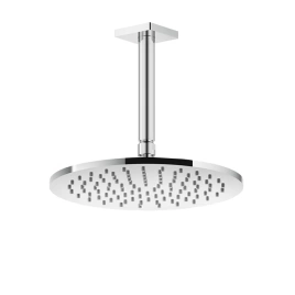 GESSI Rilievo Потолочная душевая головка шарнирная на 1/2, 250 мм, цвет: хром (59152#031)